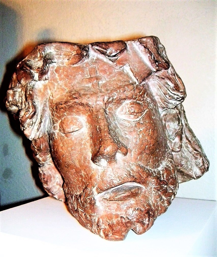 Study of a Head of Christ, 1977 -Vista #2 ©Mirta Toledo