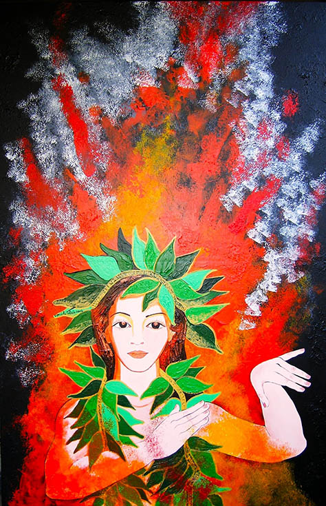 120-Pele-Goddess-of-the-volcanoes-2006-©Mirta-Toledo-Pure-Diversity-Divinities-Healers