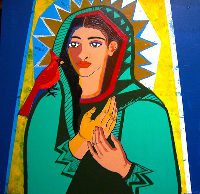 123-The-Cardinal-the-Virgin-2009-©Mirta-Toledo-Pure-Diversity-Divinities-Healers