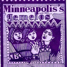 Minneapolis Gemelos Stamp