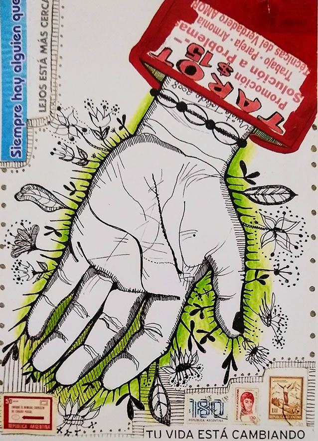 185-Tarot-Reading-2008-©Mirta-Toledo-Mail-Art