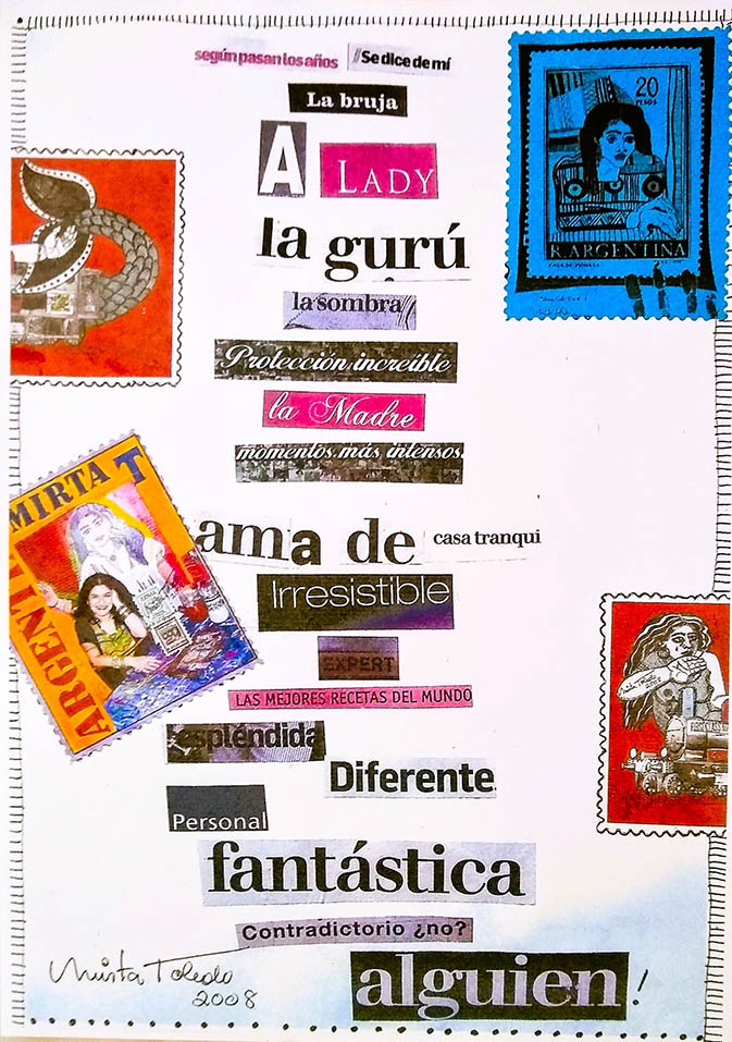 215- It is Said About Me, 2008 ©Mirta Toledo (Mail Art)