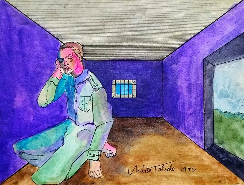 355-Colimba-in-Solitary-1976-©Mirta-Toledo-NO-Way-Out