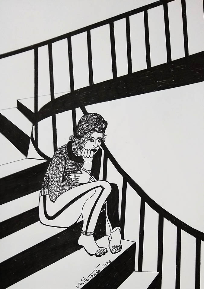 358-Lonely-1976-©Mirta-Toledo-NO-Way-Out