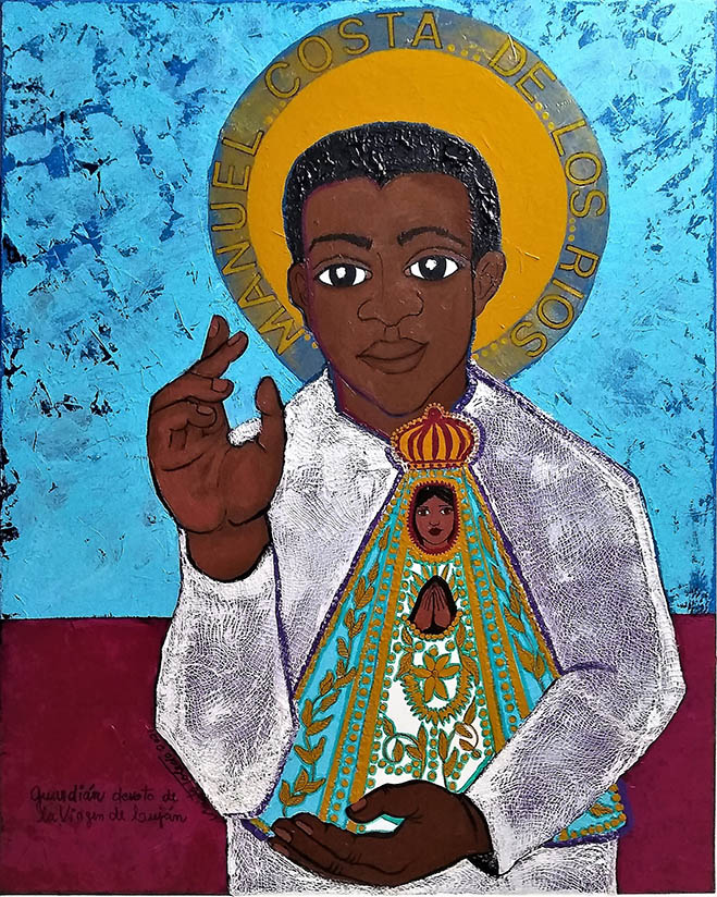 406-Retrato-de-Manuel-Costa-de-los-Rios-y-la-Virgen-de-Lujan-2021-©Mirta-Toledo-Heroes-Afrodescendientes-Argentinos-Invisibilizados